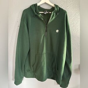 BKLYN Athletics 1/4 Zip Hoodie‎ Size 2XL
